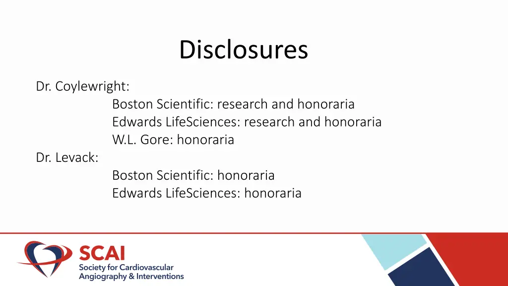 disclosures