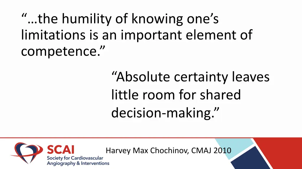 the humility of knowing one s limitations