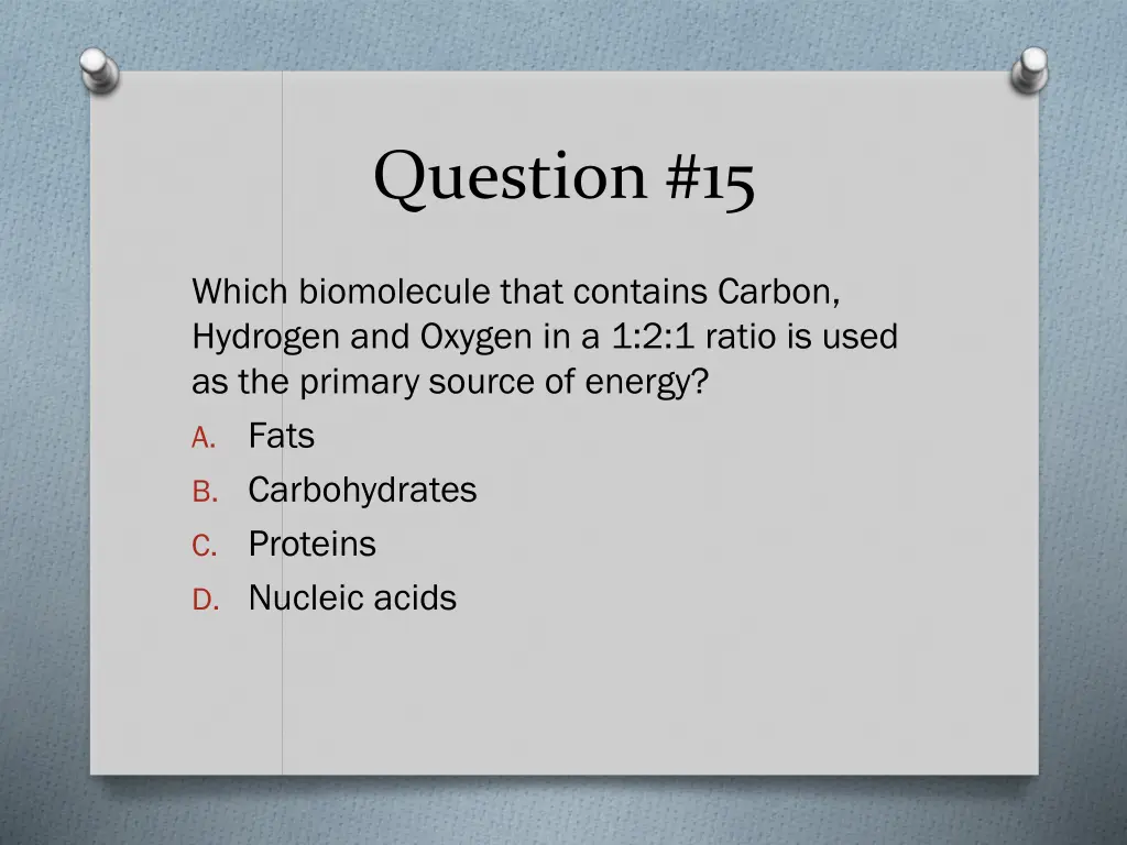 question 15