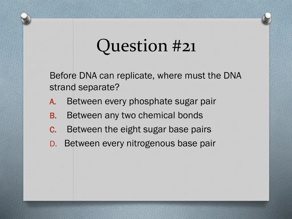 question 21