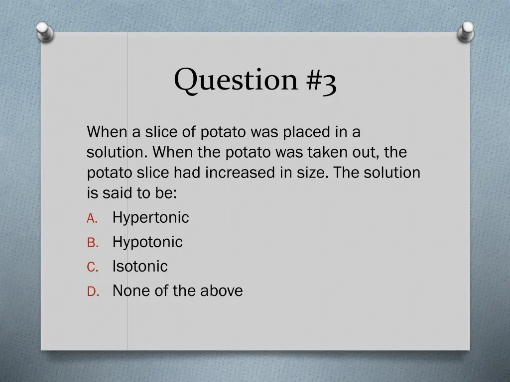 question 3