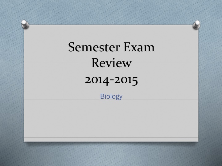 semester exam review 2014 2015