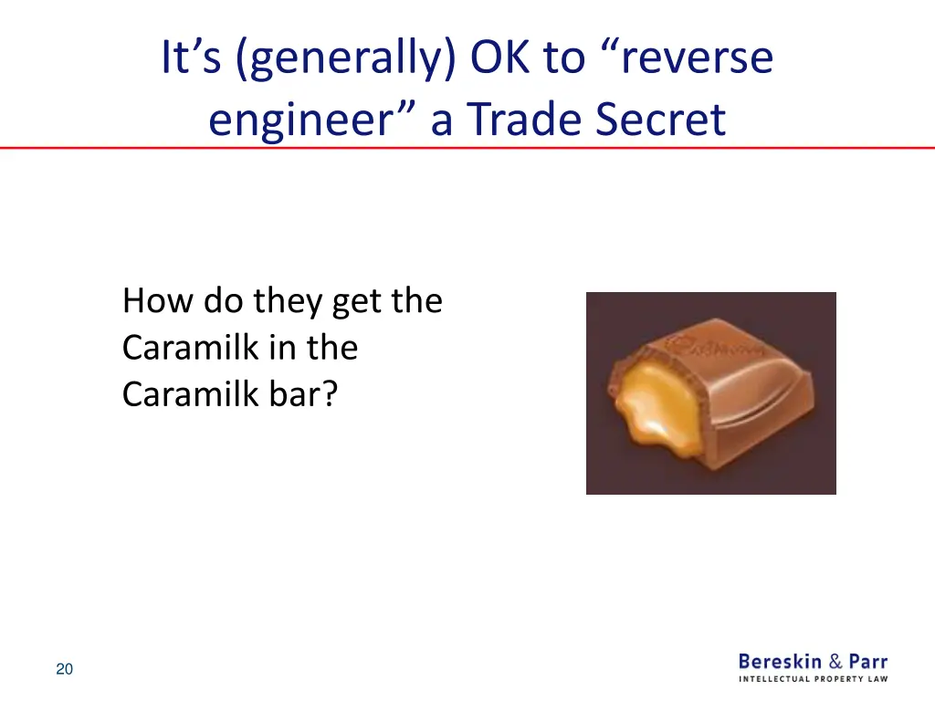 it s generally ok to reverse engineer a trade