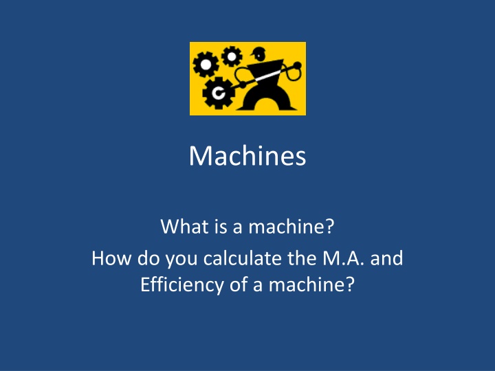 machines