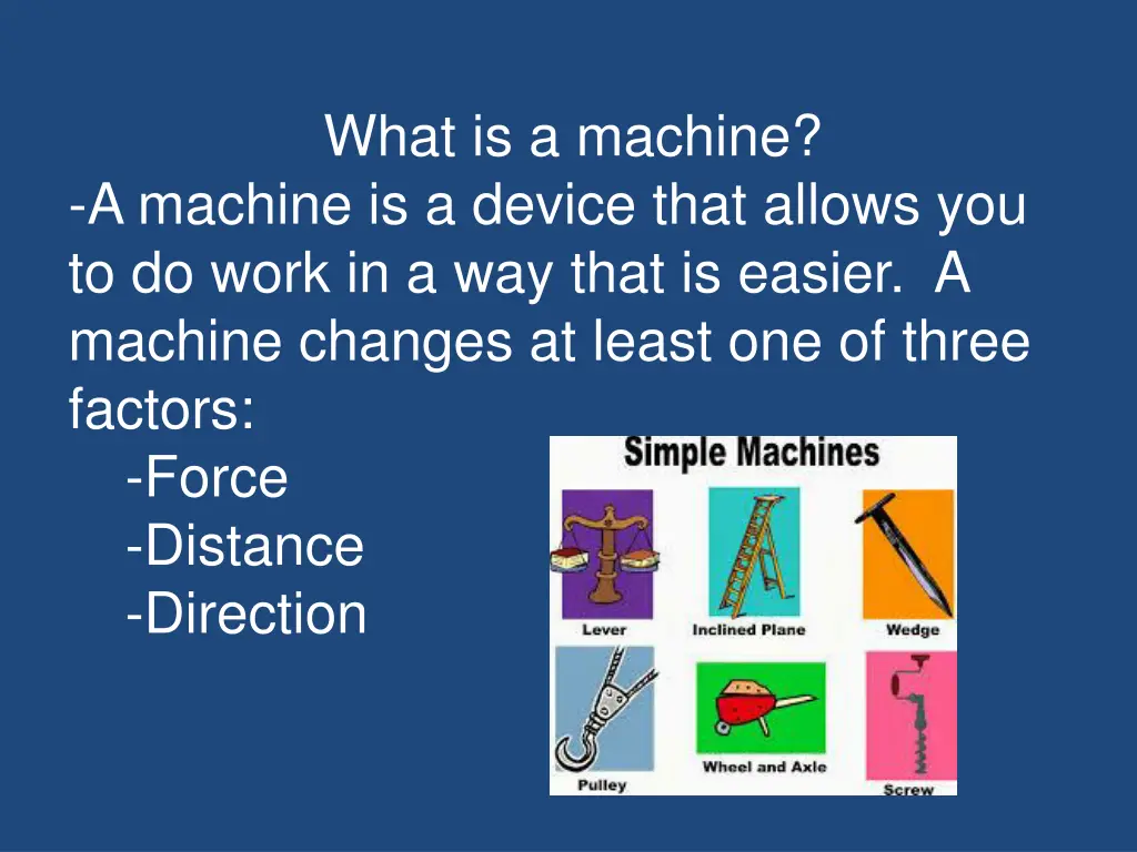 what is a machine