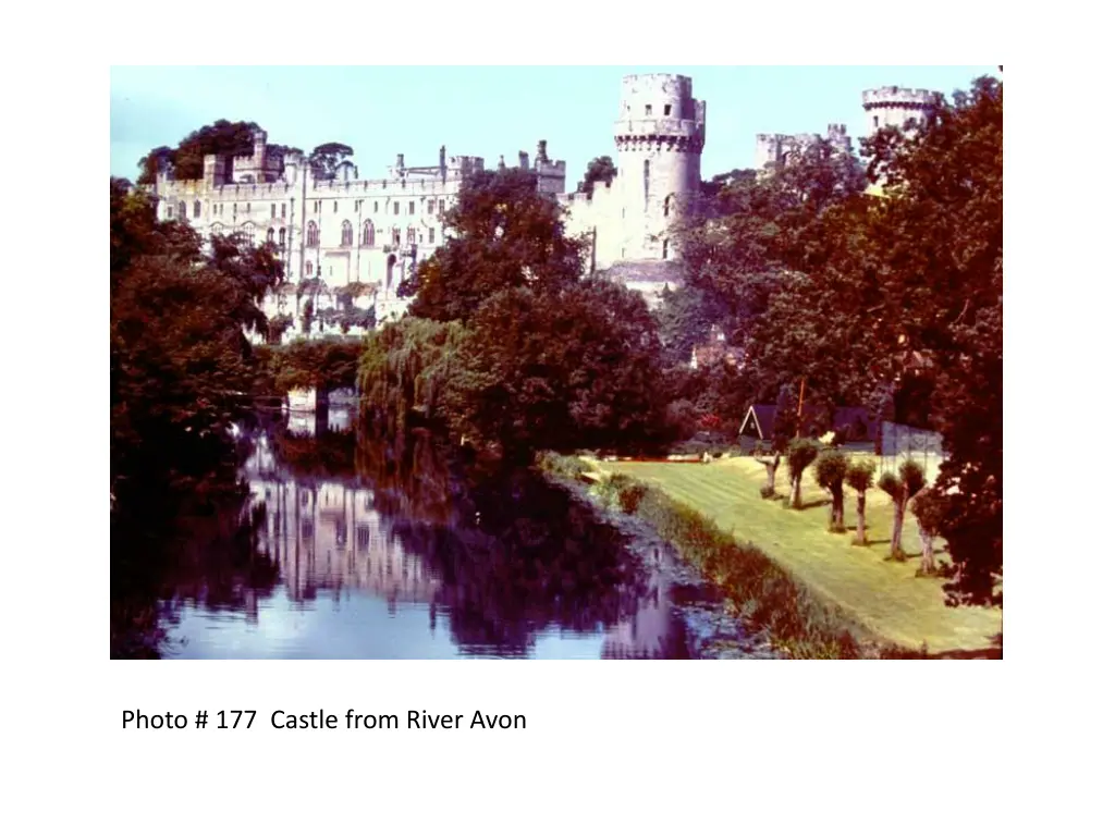 photo 177 castle from river avon