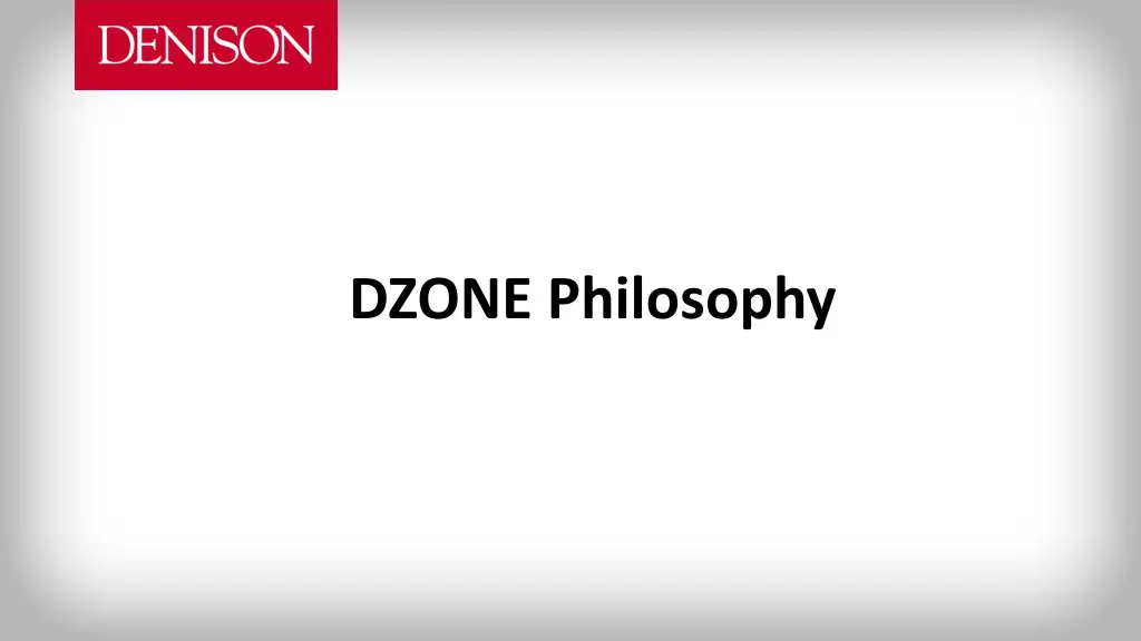 dzone philosophy