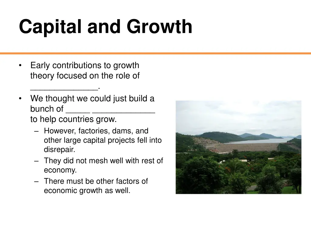 capital and growth