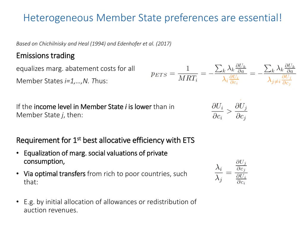 heterogeneous member state preferences