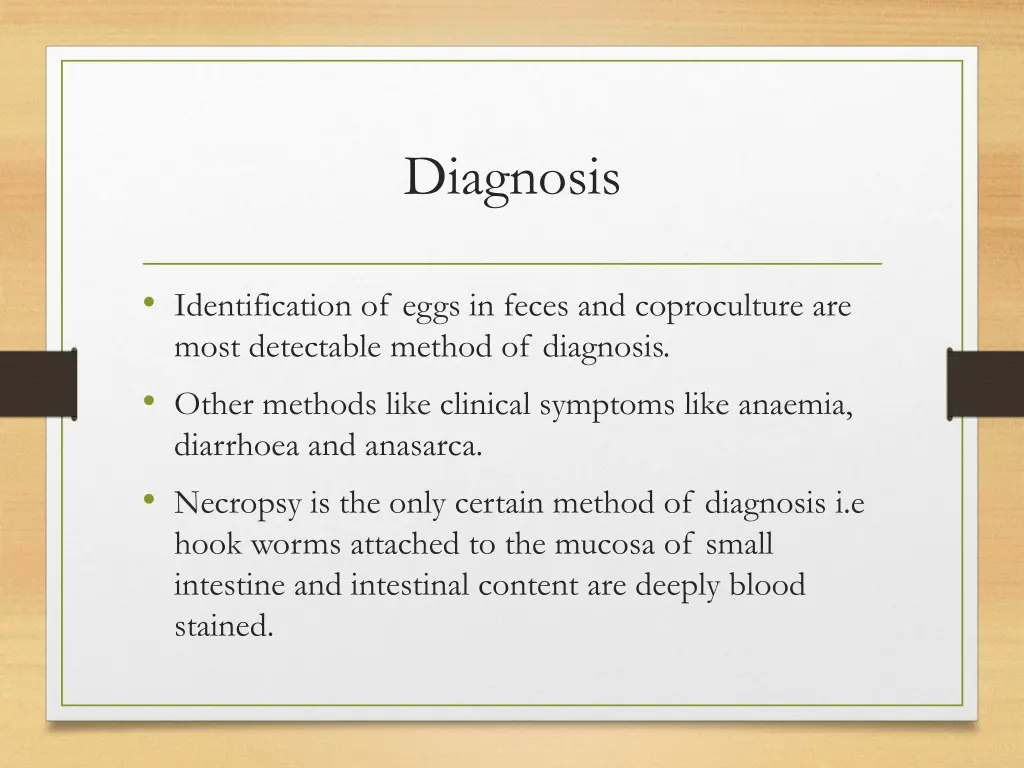 diagnosis