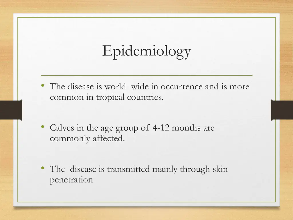 epidemiology