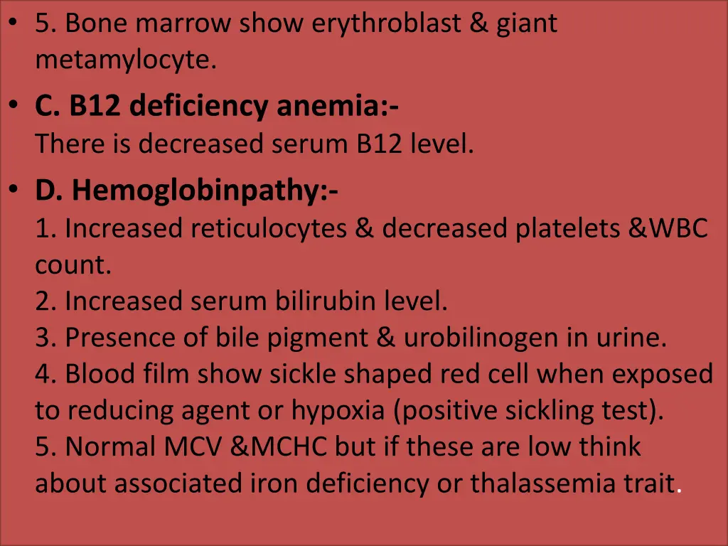 5 bone marrow show erythroblast giant