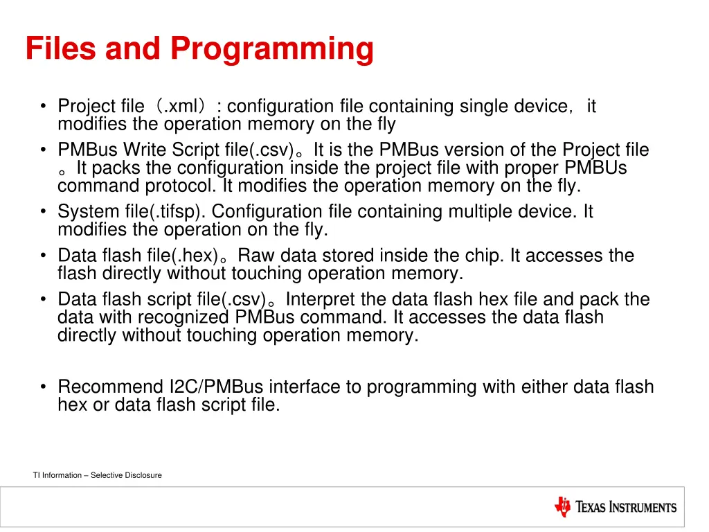 files and programming 1