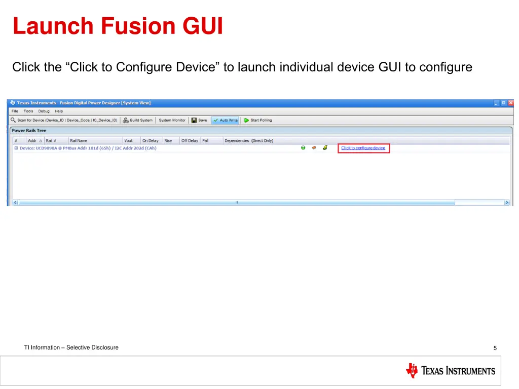 launch fusion gui