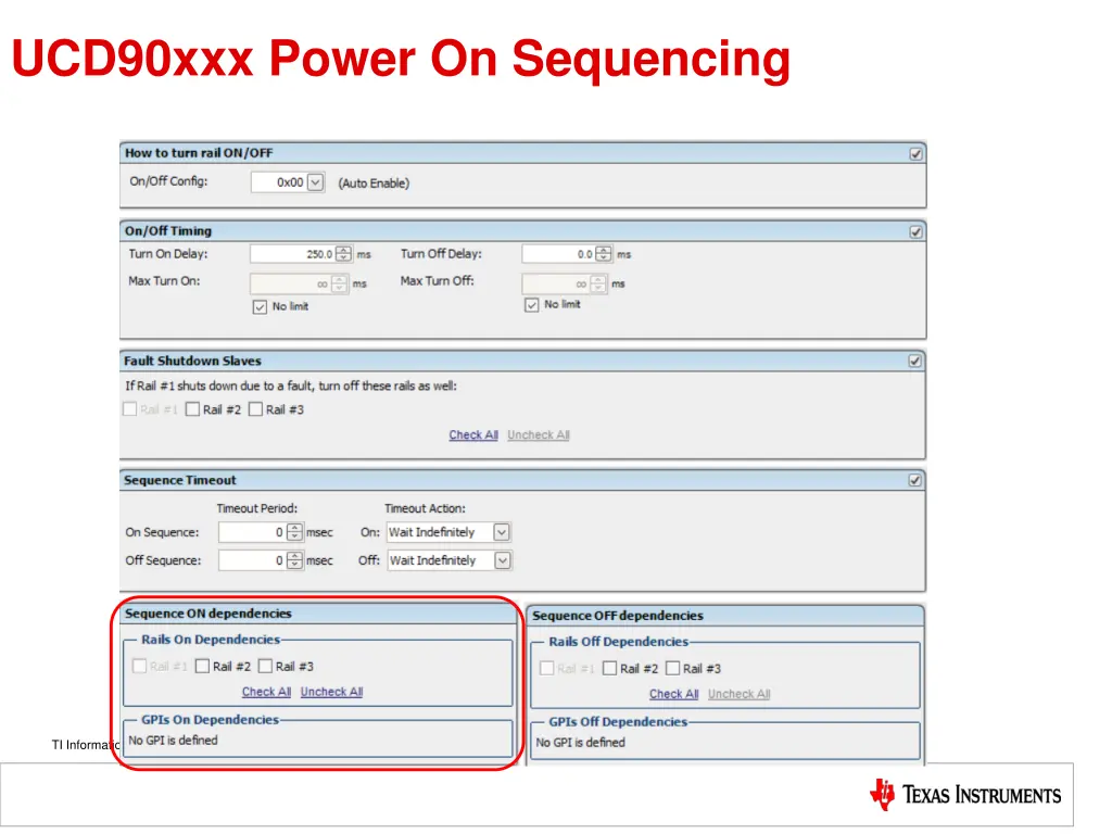 ucd90xxx power on sequencing