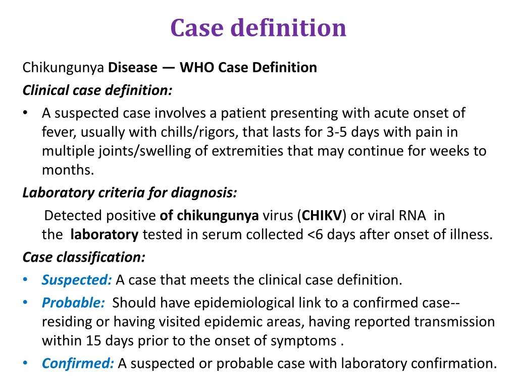 case definition