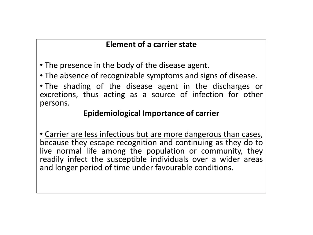 element of a carrier state