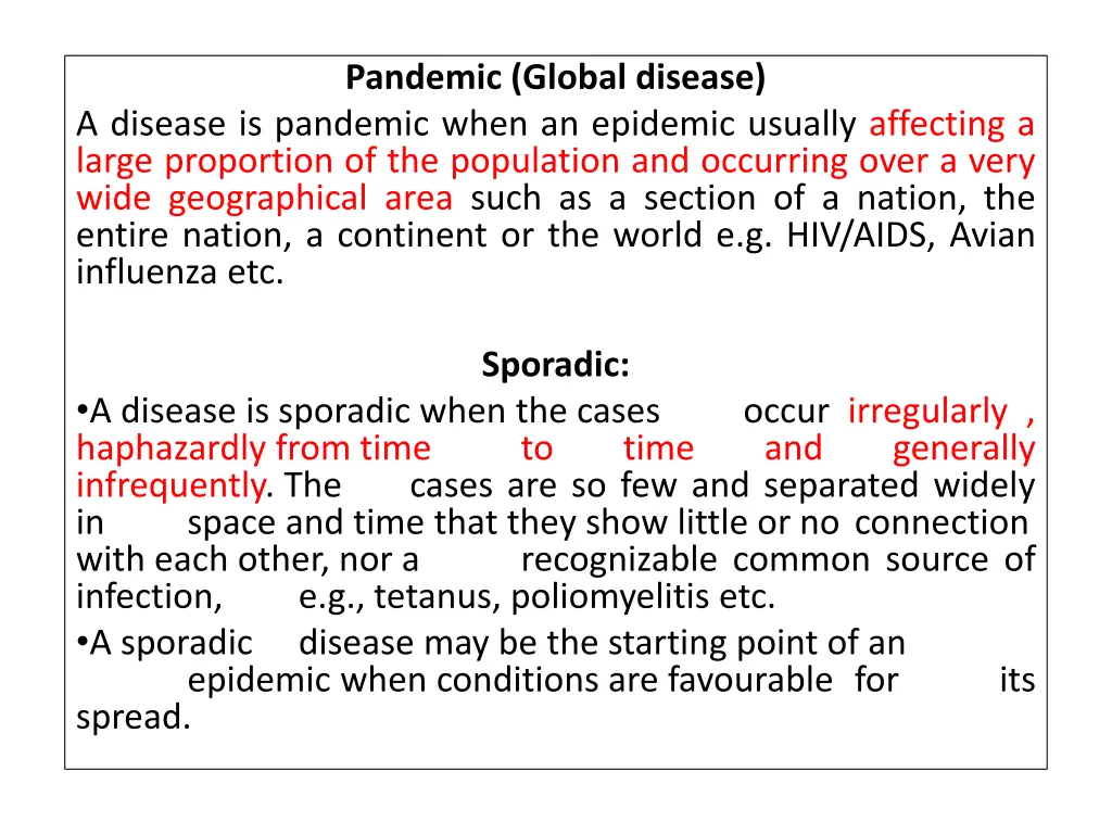 pandemic global disease