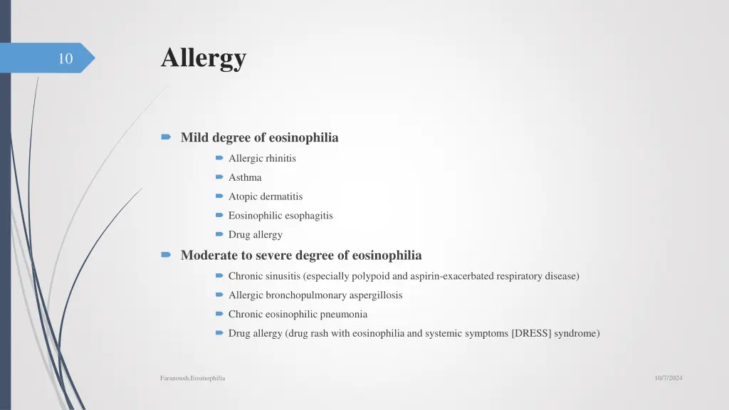 allergy