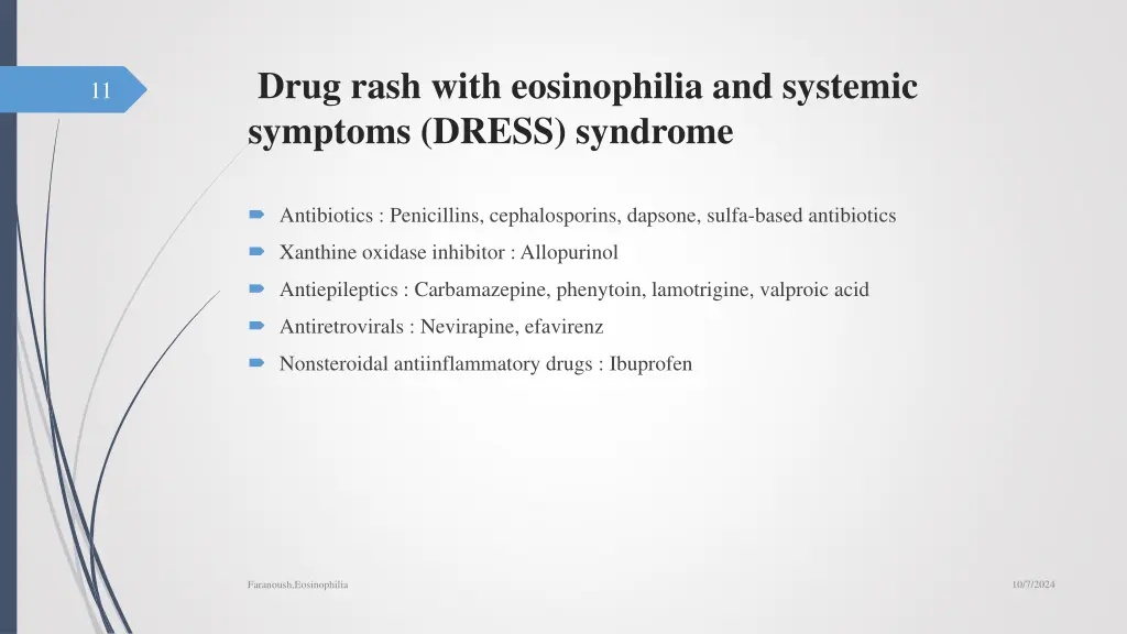 drug rash with eosinophilia and systemic symptoms