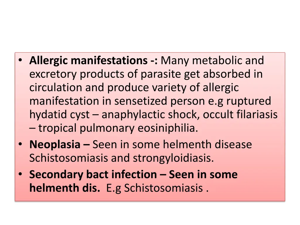 allergic manifestations many metabolic