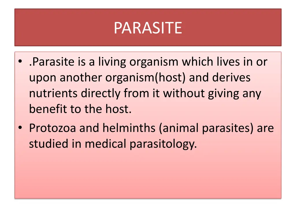 parasite