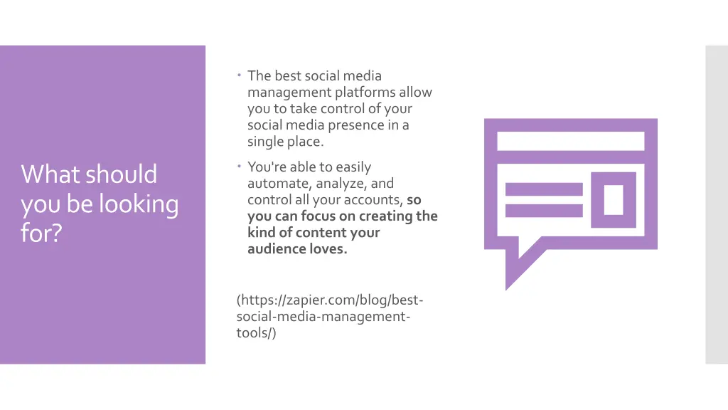 the best social media management platforms allow