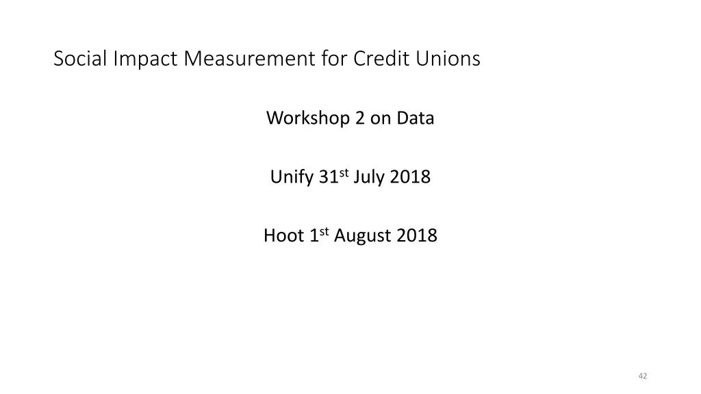 social impact measurement for credit unions 1