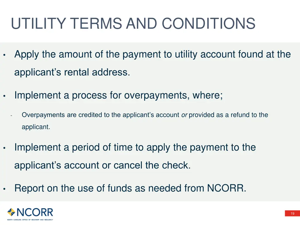 utility terms and conditions