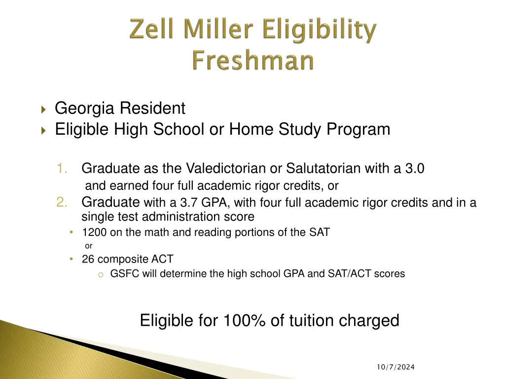 georgia resident eligible high school or home 1