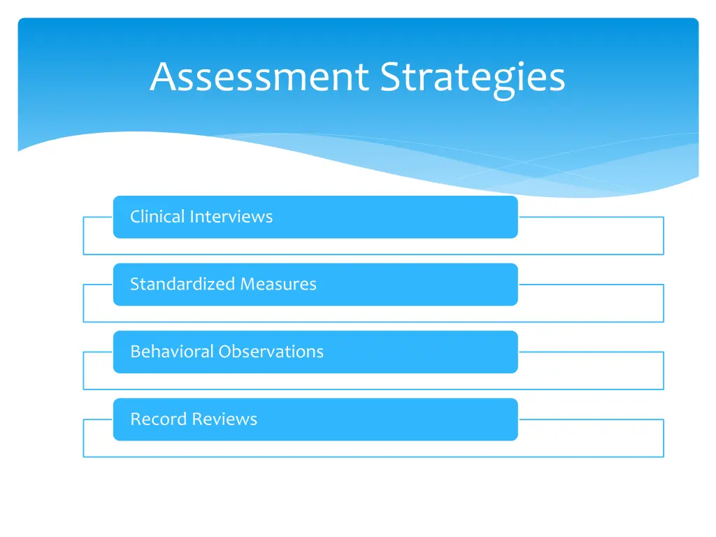 assessment strategies