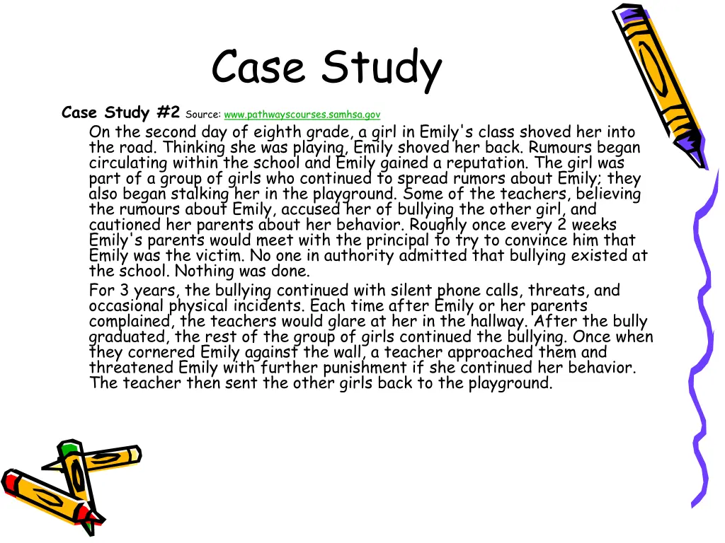 case study 1