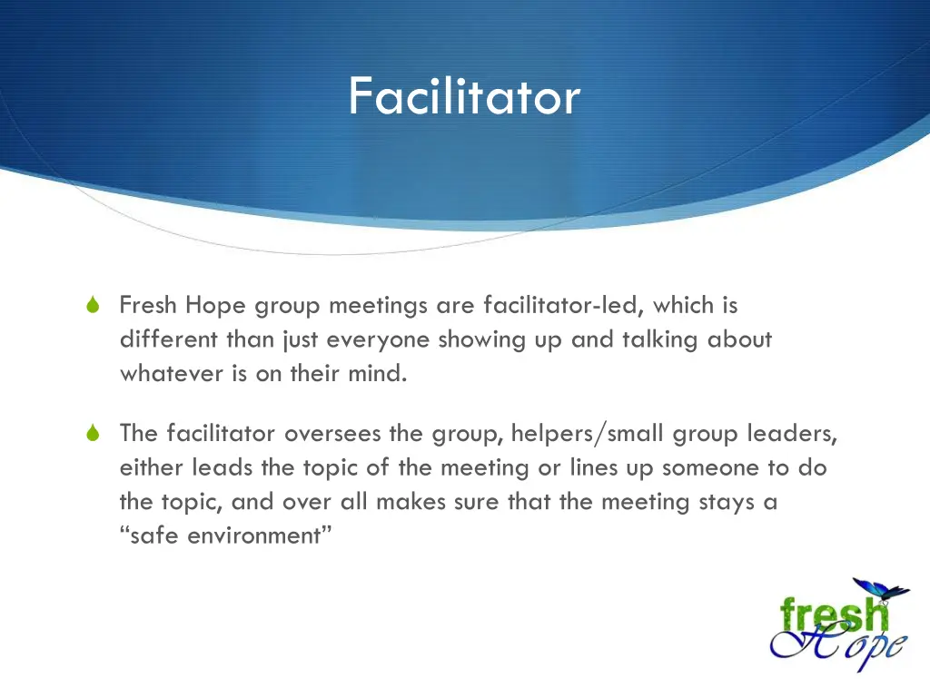 facilitator