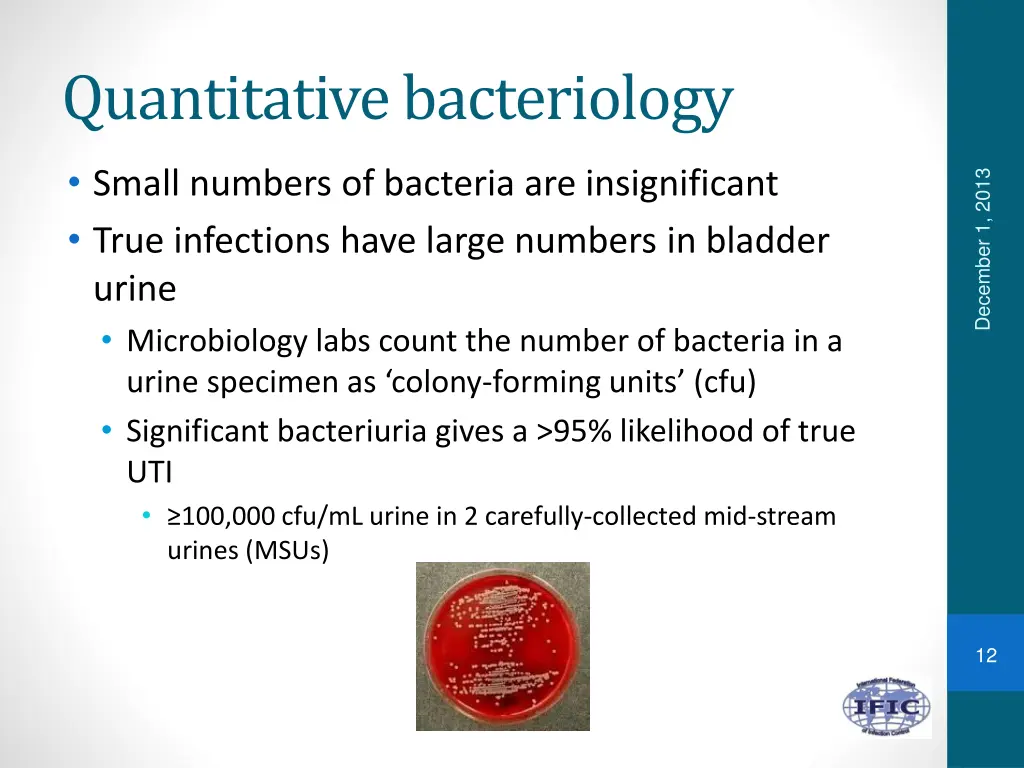 quantitative bacteriology