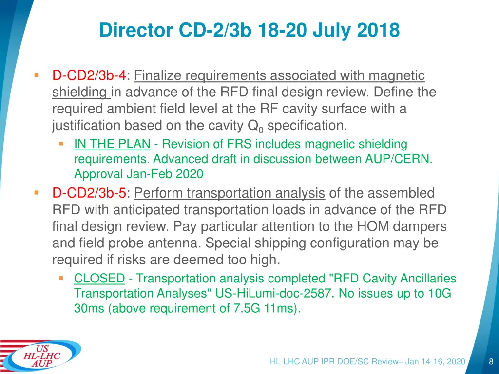 director cd 2 3b 18 20 july 2018