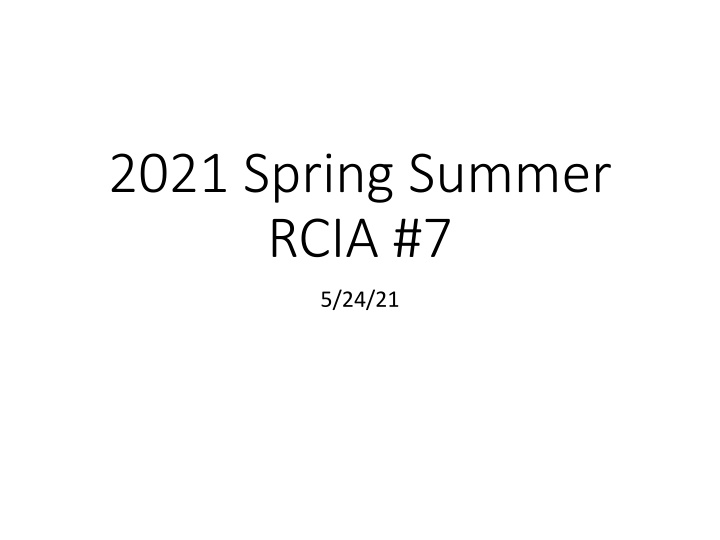 2021 spring summer rcia 7