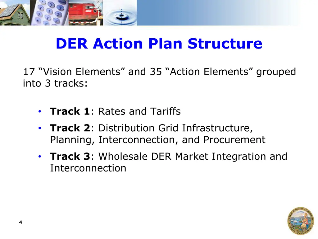 der action plan structure