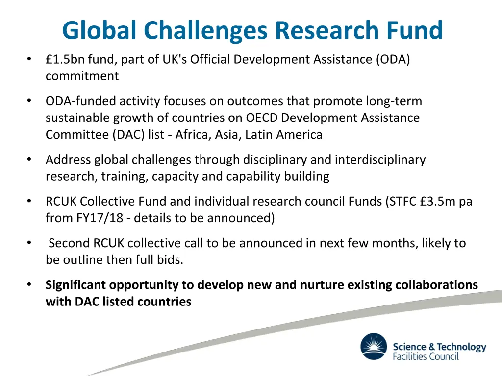 global challenges research fund