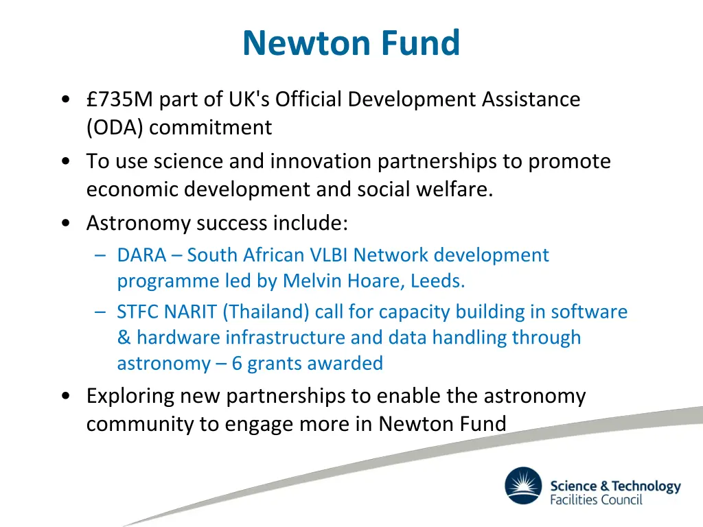 newton fund