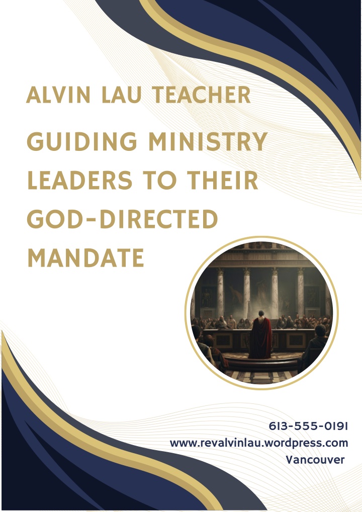 alvin lau teacher guiding ministry leaders