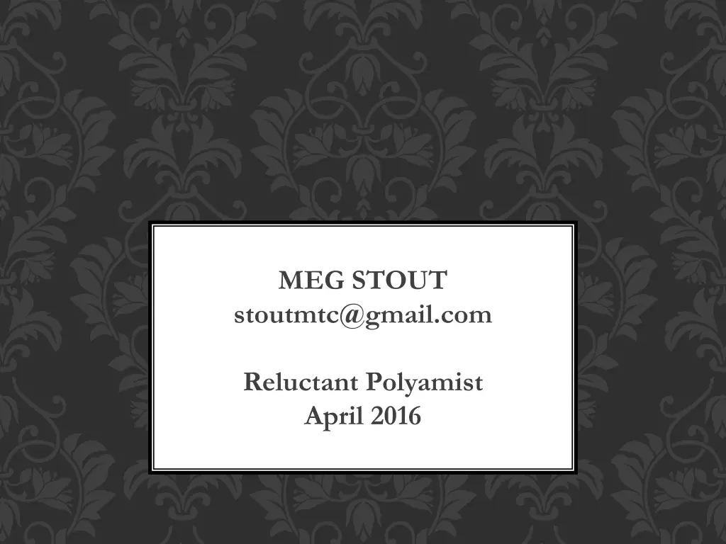 meg stout stoutmtc@gmail com