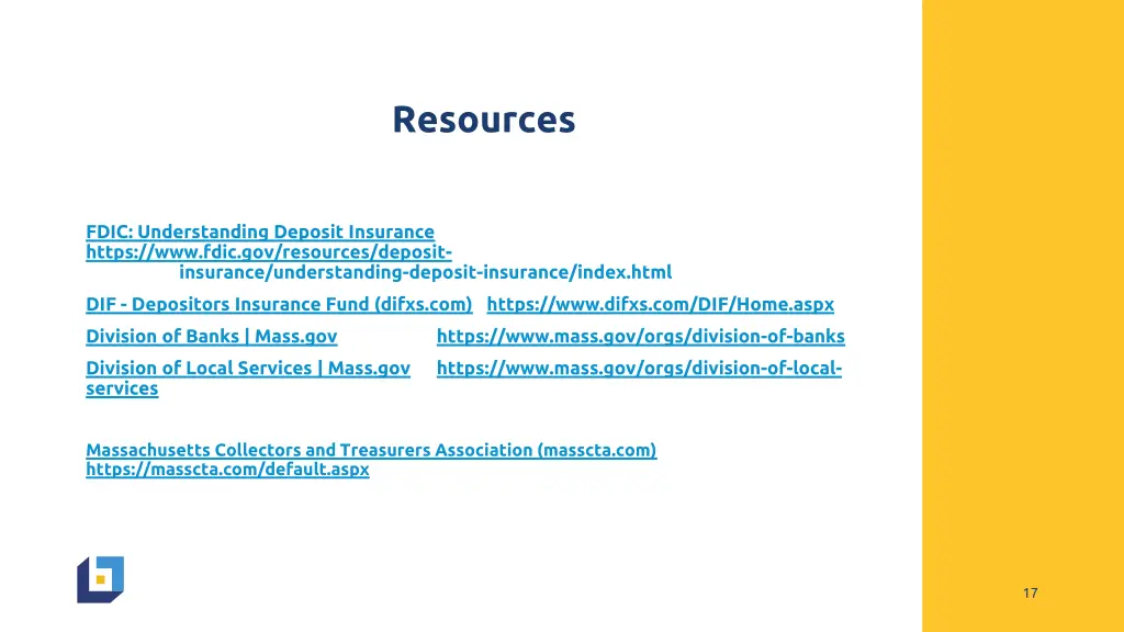 resources