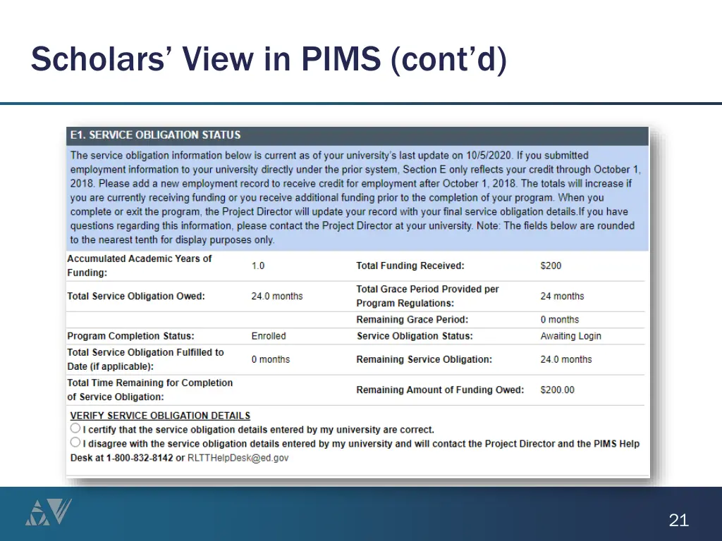 scholars view in pims cont d 1