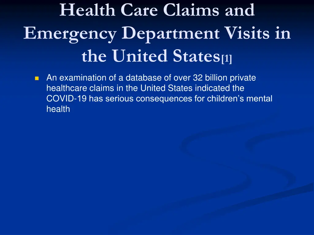 health care claims and emergency department