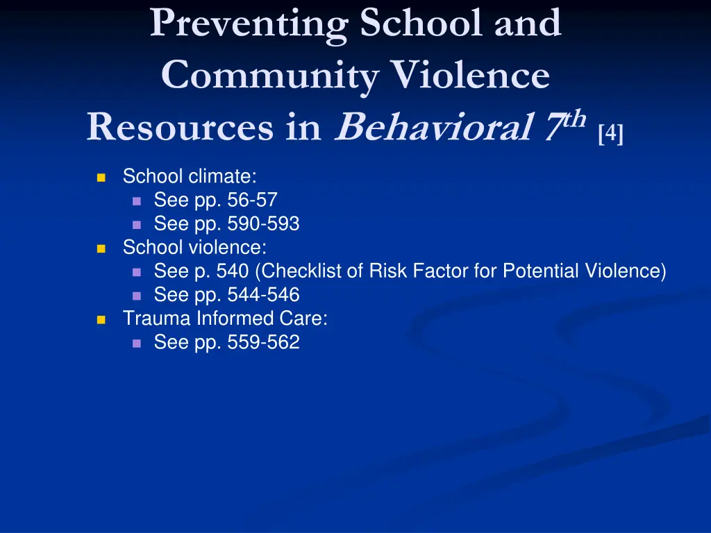 preventing school and community violence 3