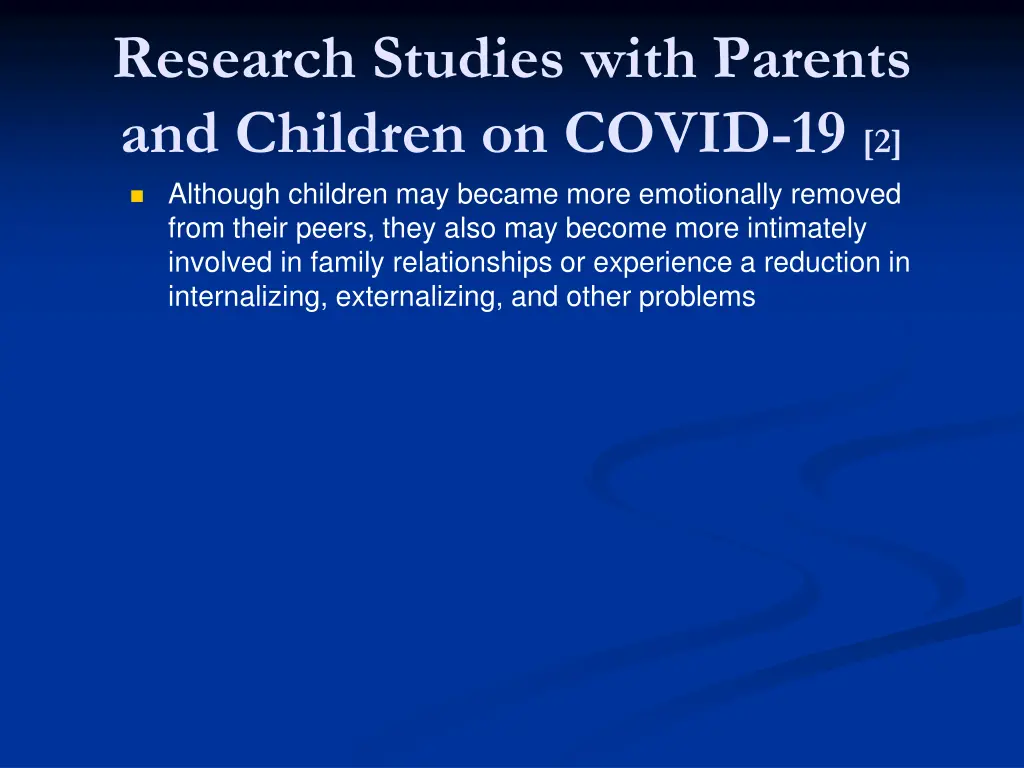 research studies with parents and children 1