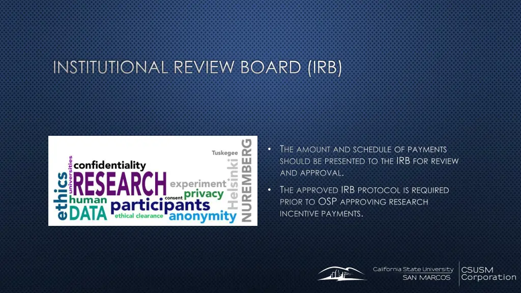 institutional review board irb