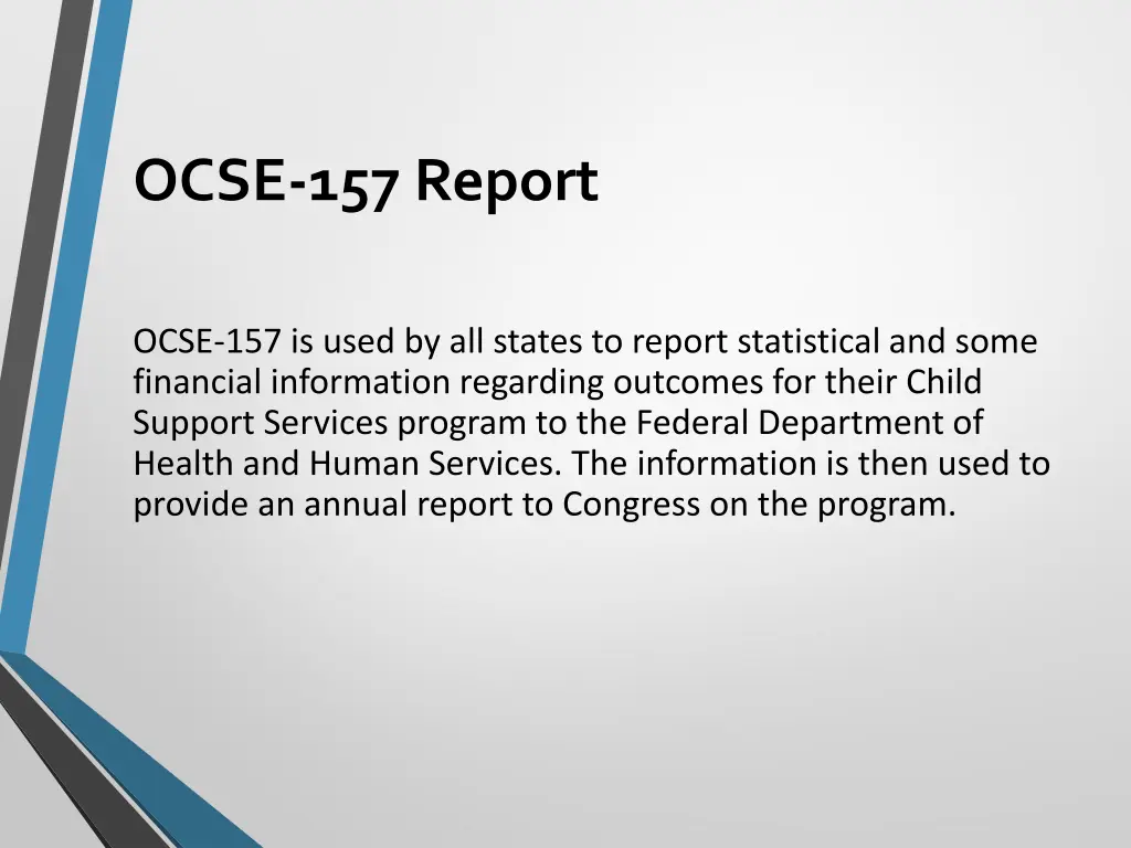 ocse 157 report