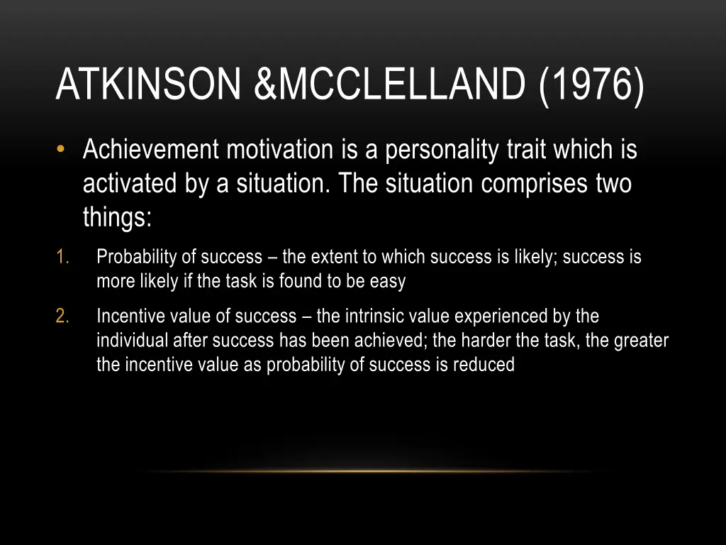 atkinson mcclelland 1976