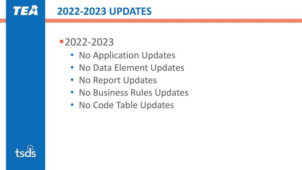 2022 2023 updates